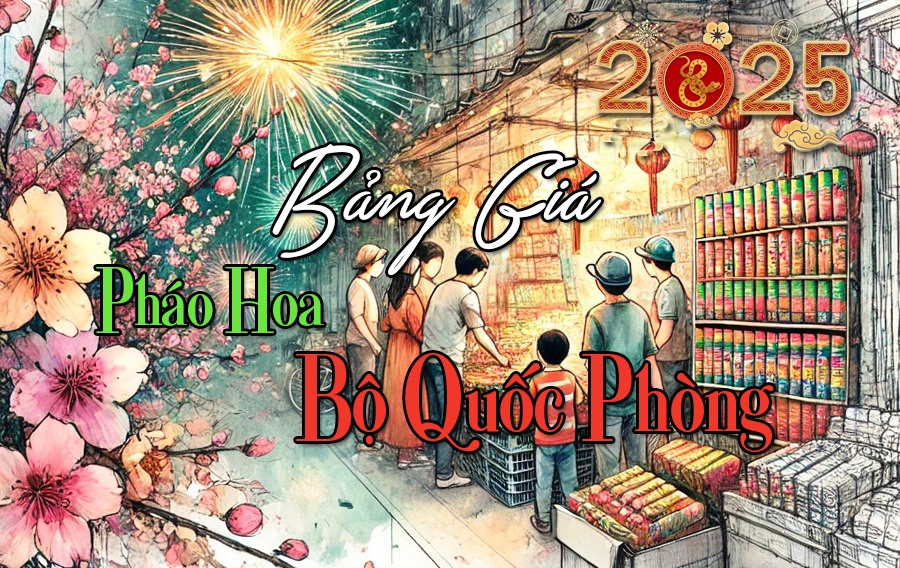 Bảng giá pháo hoa bộ quốc phòng