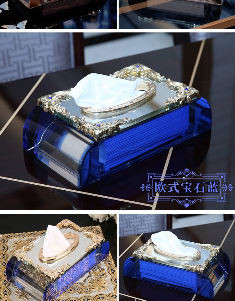 Hộp đựng giấy pha lê HGPL n8