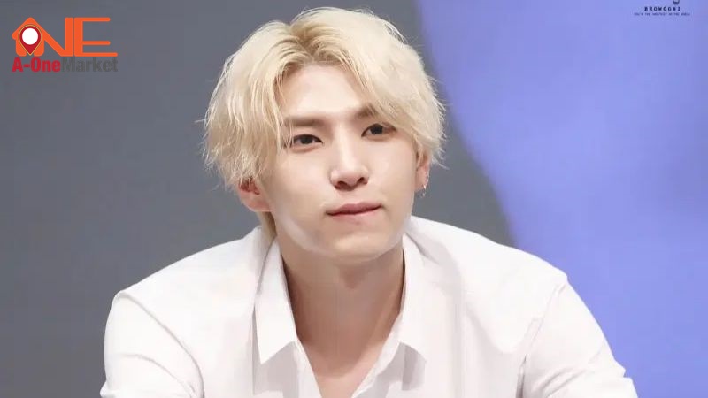 kiểu tóc messy middle part