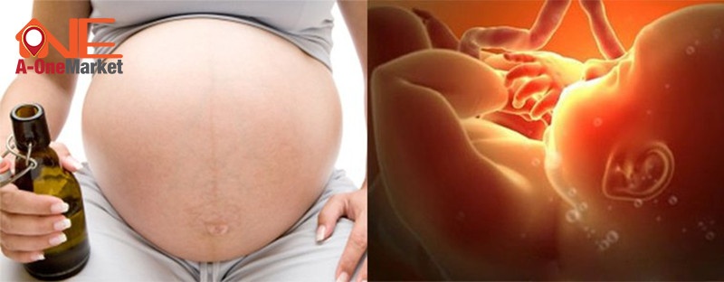 Mẹ bầu uống bia khiến thai nhi hấp thụ dinh dưỡng kém