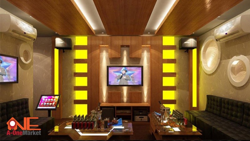 Phòng karaoke thiết kế theo phong cách sang trọng