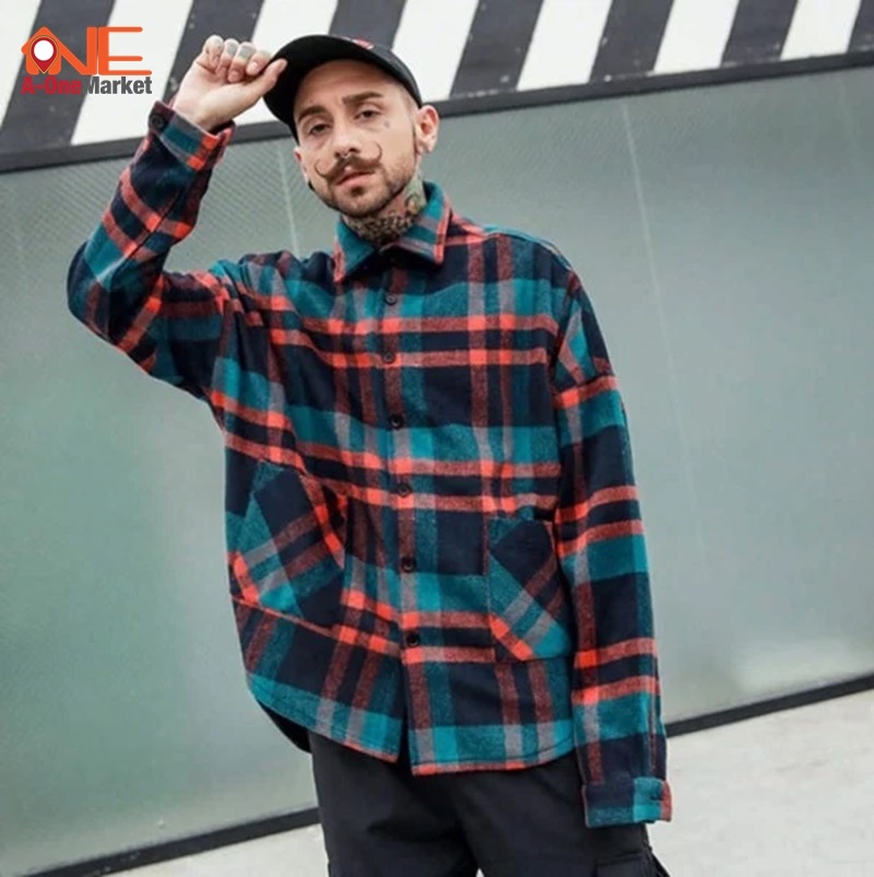 Sơ mi Flannel vintage