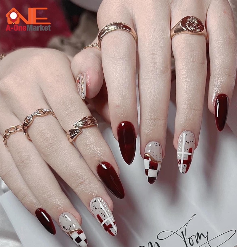 Sơn thạch nail mẫu mới