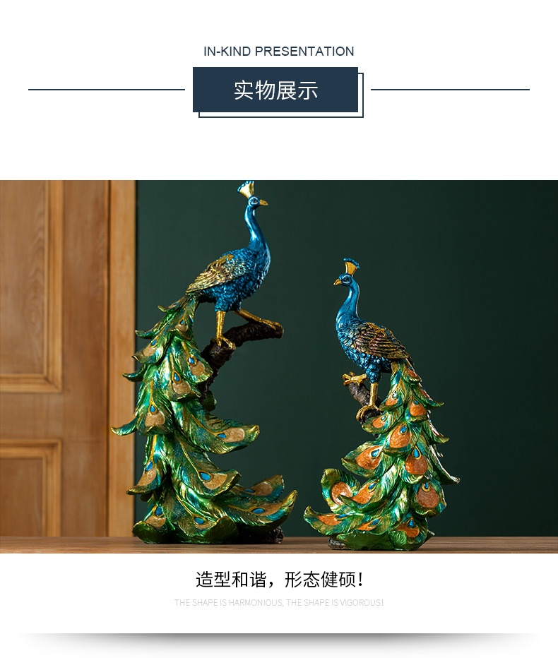 Tượng chim công TCC 07