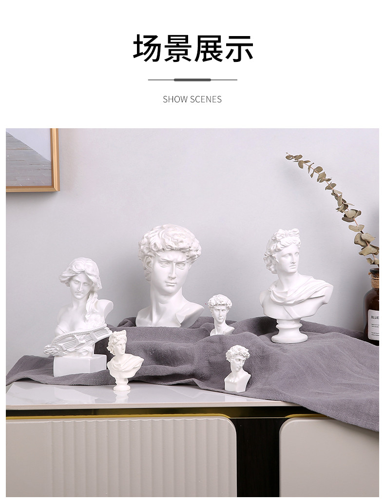 Tượng composite điêu khắc chân dung TCN n10