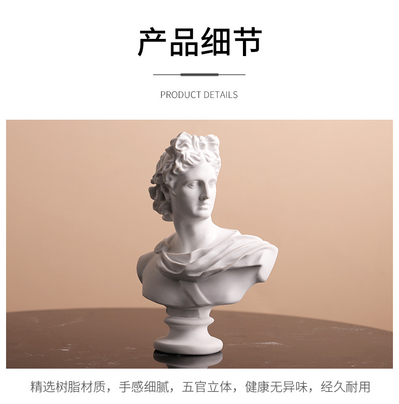 Tượng composite điêu khắc chân dung TCN n14