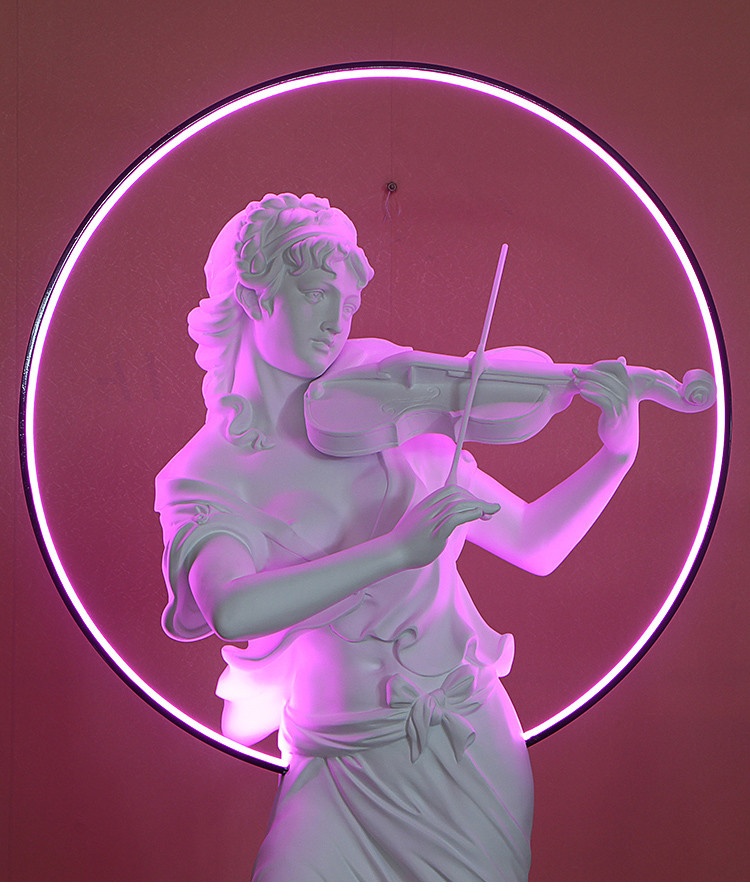 Tượng composite điêu khắc chân dung TDQ n12