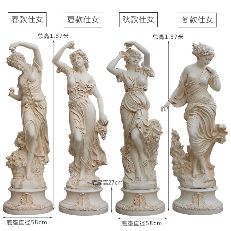 Tượng thiên thần bốn mùa TBM n11