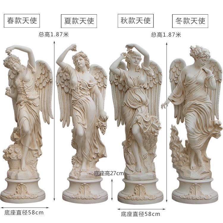 Tượng thiên thần bốn mùa TBM n12