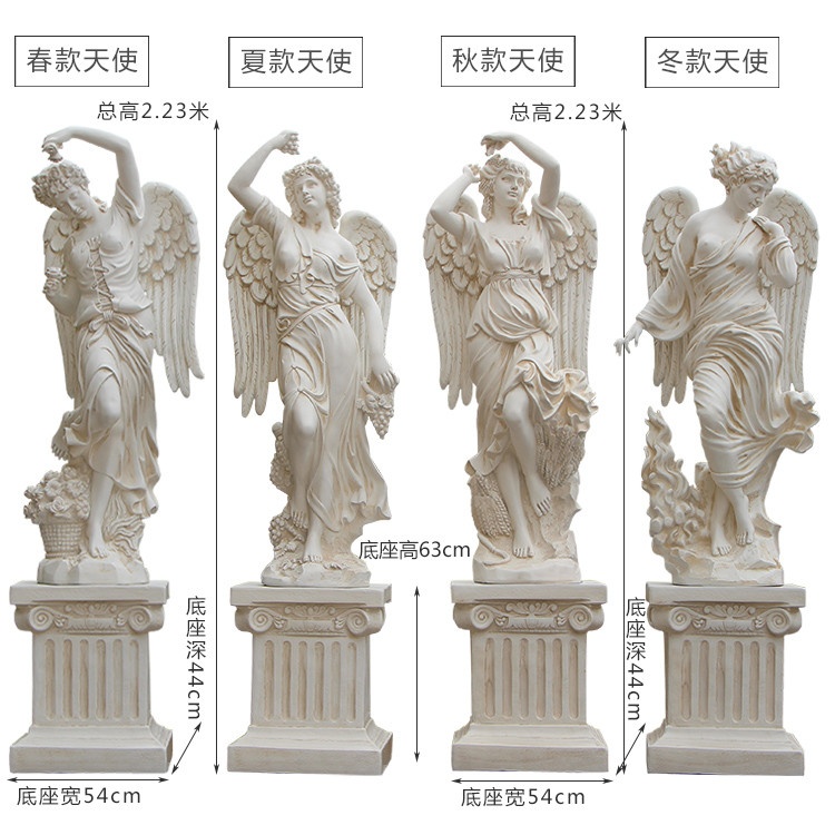 Tượng thiên thần bốn mùa TBM n14