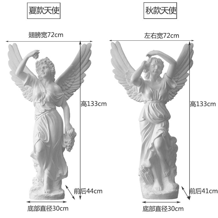 Tượng thiên thần bốn mùa TBM n16