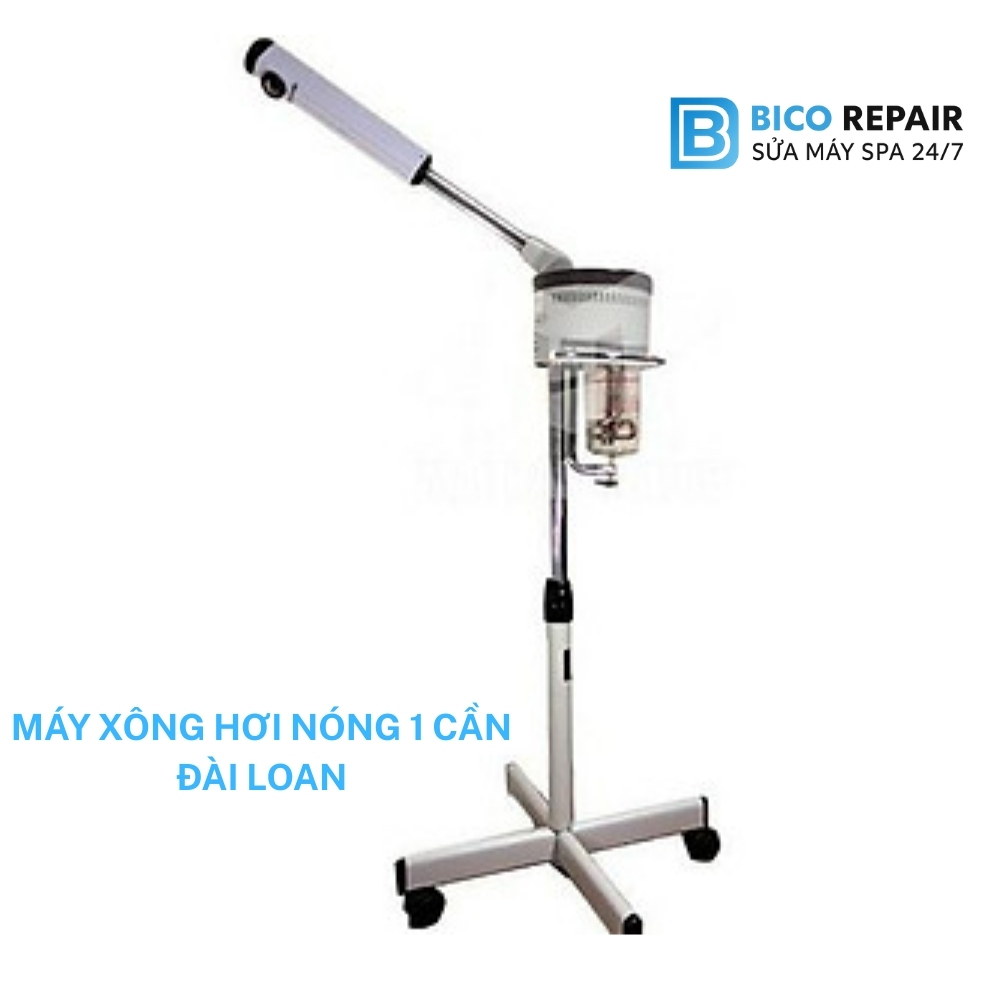 Máy Xông Hơi Đài Loan 1 Cần Bình Thủy Tinh