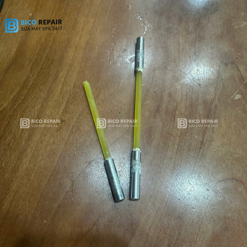 Tinh thể laser bị gãy