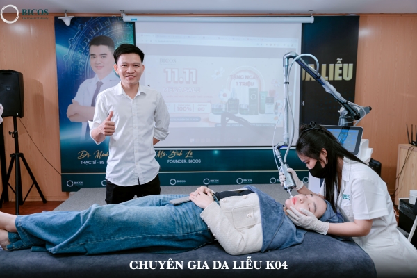 Máy laser xóa xăm tại Spa ROYAL Tại Hà Nội