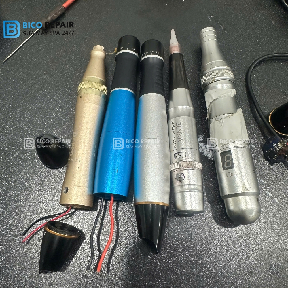 Các máy vi kim Bico Repair sửa cho khách hàng