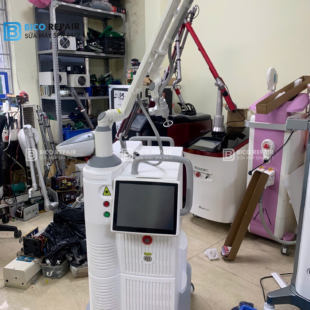 Máy laser Co2 Fractional được Bico Repair sửa chữa
