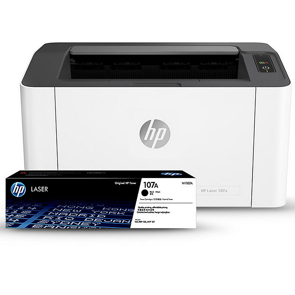 Máy in Laser HP 107A đen trắng đơn năng - 4ZB77A