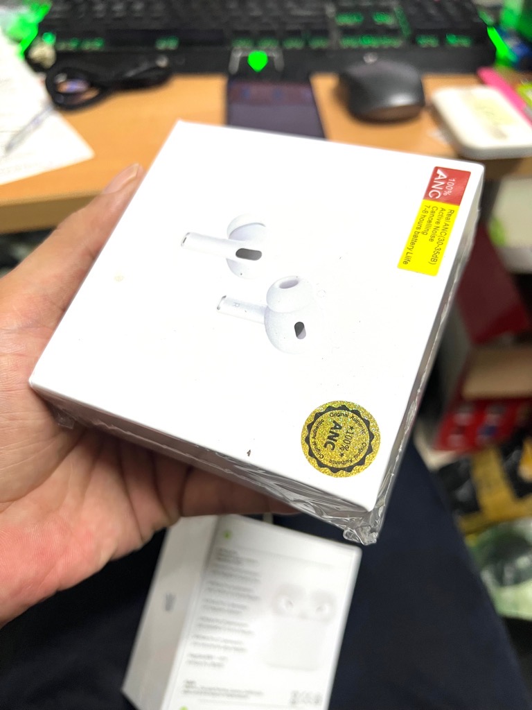 Tai nghe bluetooth Airpods Pro2 (ANC 30-35dB) chống ồn Tiger Hổ Vằn Rep 1.1 mẫu mới siêu hay [BH 5 Tháng]