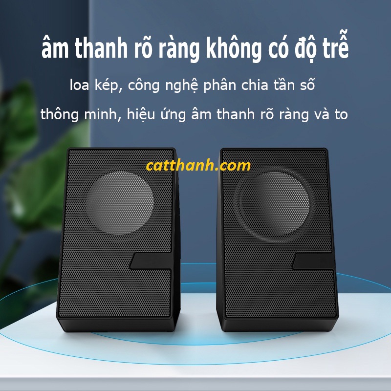 Loa vi tính laptop SPEAKER D7 (mẫu loa Forev FV-205) [BH 6 tháng]