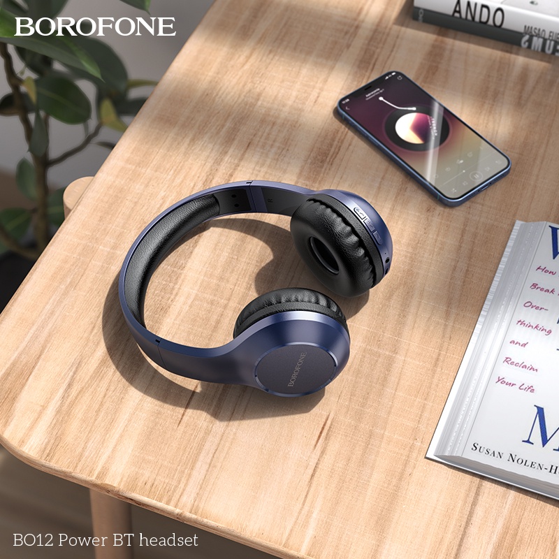 Tai nghe bluetooth BOROFONE BO12 chính hãng (headphone chụp tai) [BH 1 năm]