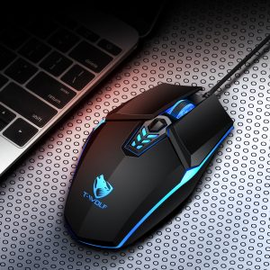 Chuột có dây Gaming T-WOLF G510 có LED siêu đẹp [BH 1 NĂM]