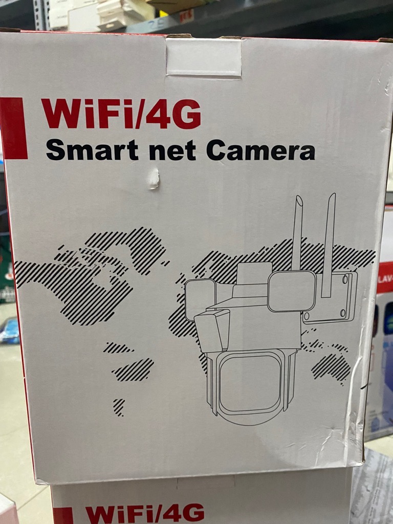 Camera wifi Ngoài trời Yoosee 4 râu CH-30D độ phân giải 2K, 2 mắt kèm 2 Còi Hú siêu to chống trộm [BH: 6 tháng]