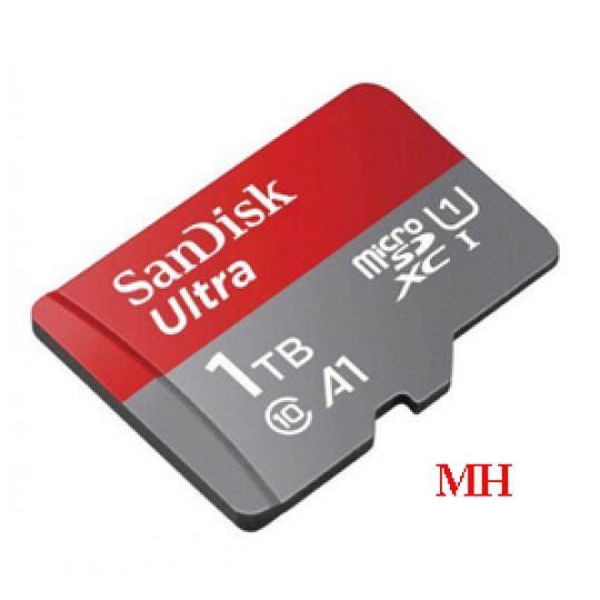 Thẻ nhớ Micro SDXC Sandisk Ultra 1TB Class 10, Speed up to 100Mb/s FULL BOX chính hãng
