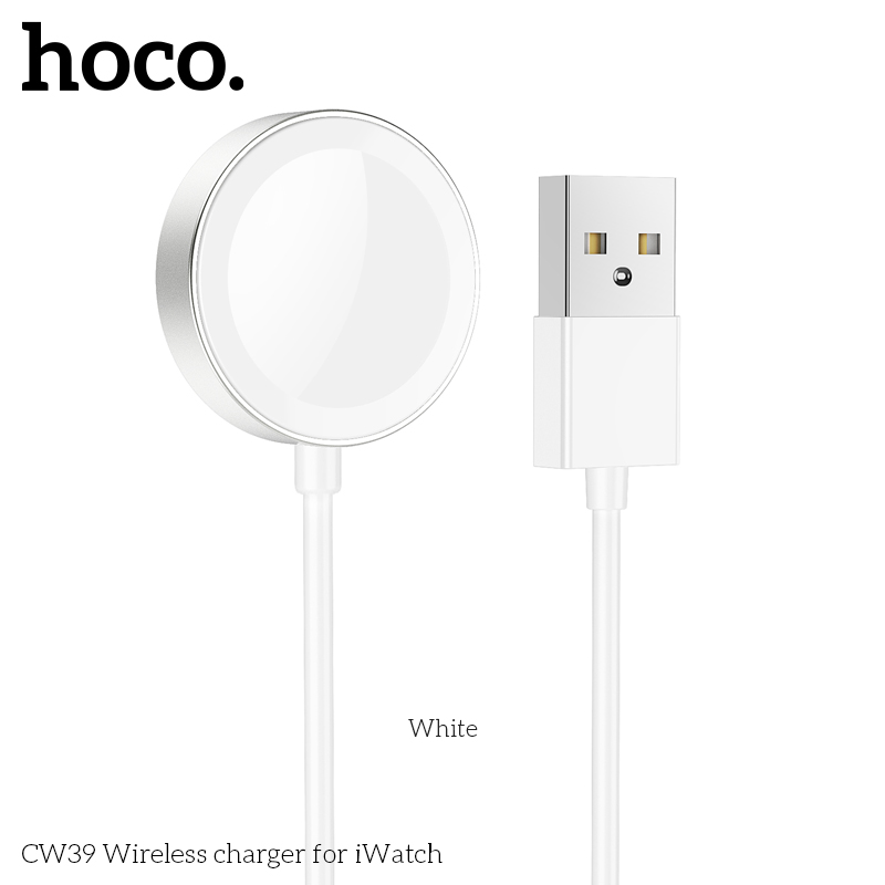 Đế Sạc không dây HOCO CW39 cho Apple watch cổng USB [BH 1 NĂM]