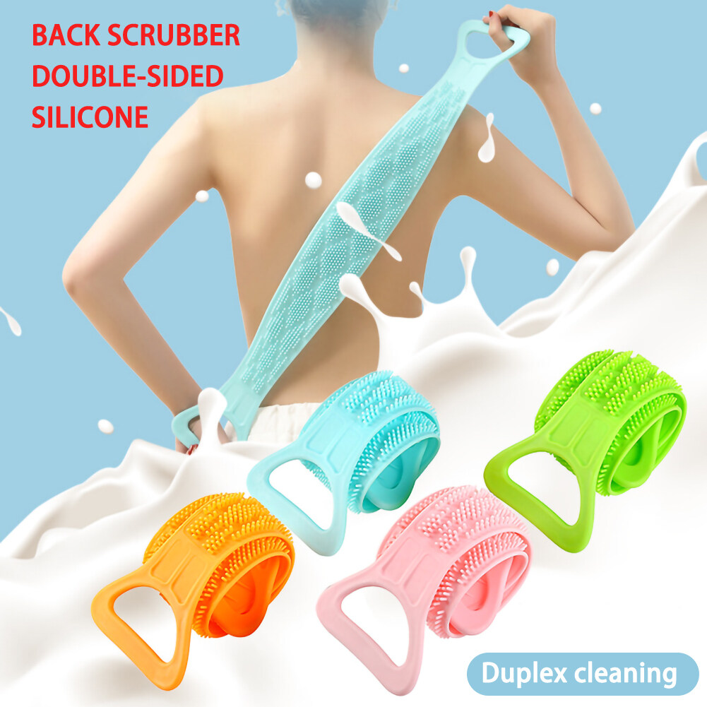 Dây Chà Lưng Tắm 2 mặt Bằng Silicone