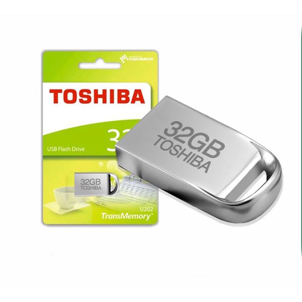 USB 2.0 Toshiba U202 16Gb móc khóa mini nhôm nhí [BH: 1 năm]