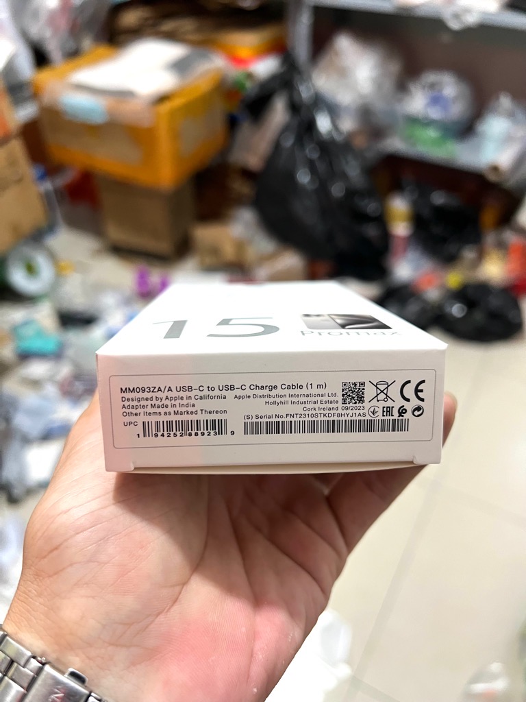 Bộ sạc nhanh 35w iPhone 15 Pro Max zin G66 (cóc 35W 1 cổng type-c + cáp 2 đầu Type-C ra TypeC) full box [BH 6 tháng]