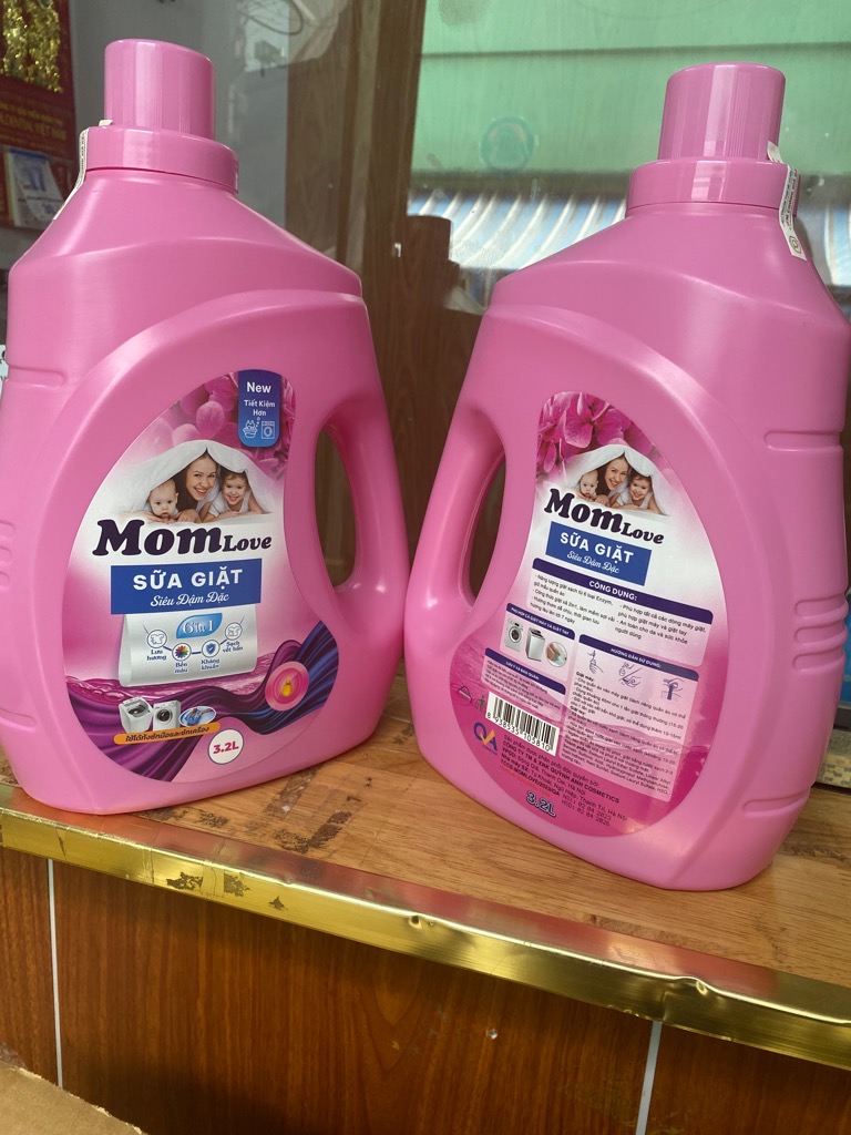Nước giặt Monlove 6IN1 CAN 3.2 LÍT sử dụng được cho máy giặt và giặt tay siêu thơm
