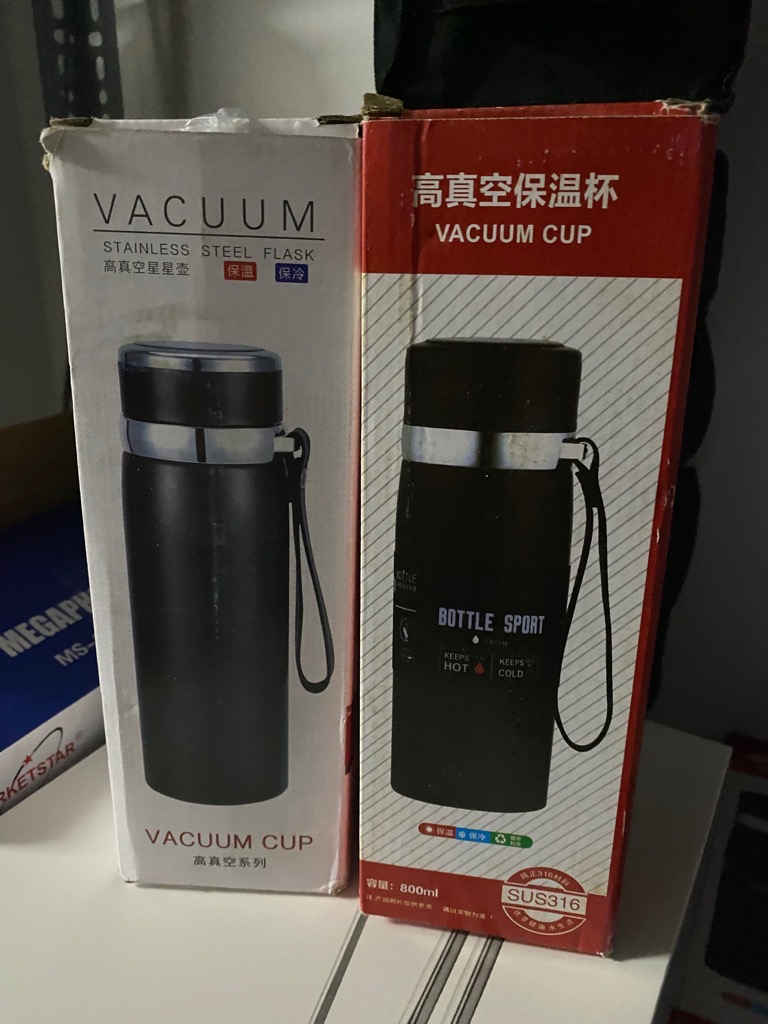 Bình đựng nước giữ nhiệt 800ml VACUUM CUP BOTTLE SPORT XINLANG 316 bằng inox 304 cao cấp mẫu đẹp- mẫu hộp tuỳ lô