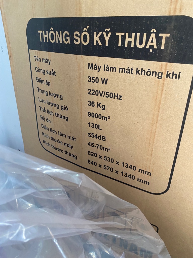 Quạt điều hòa hơi nước NEFA / HAKARI CC90 130 lít chính hãng (điều khiển cơ) công suất 350w dung tích 130L [BH 1 năm]