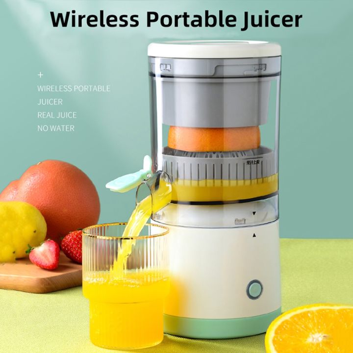 Máy tự ép cam, ép hoa quả, trái cây CITRUS JUICER đa năng auto pin sạc [BH 1 tuần]