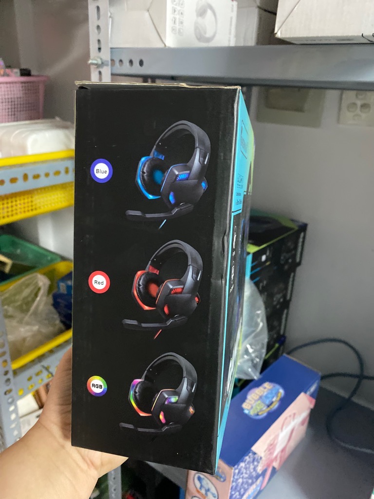 Tai nghe có dây 3.5 CAKORN GAMING G5 (Headphone máy tính có led, có micro)