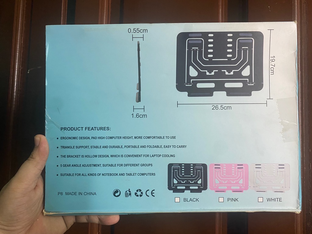 Giá đỡ Ipad, Laptop P8 nhựa