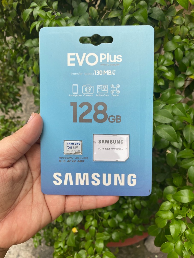 Thẻ nhớ Micro SD Samsung Evo Plus 128GB chính hãng box new 2022 [BH 2 năm]