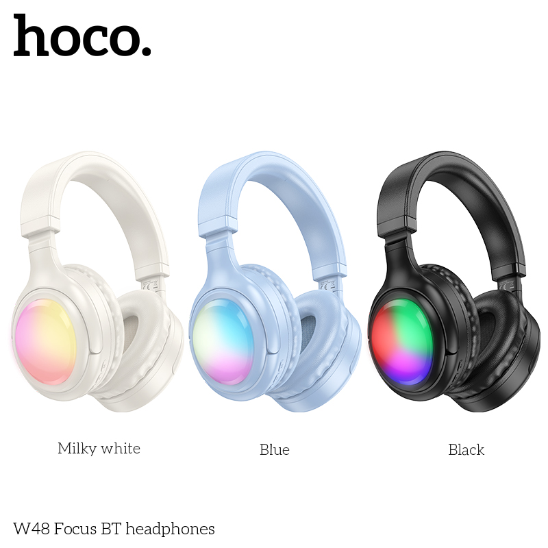 Tai nghe bluetooth chụp tai HOCO W48 (46h) headphone chính hãng [BH: 1 NĂM]