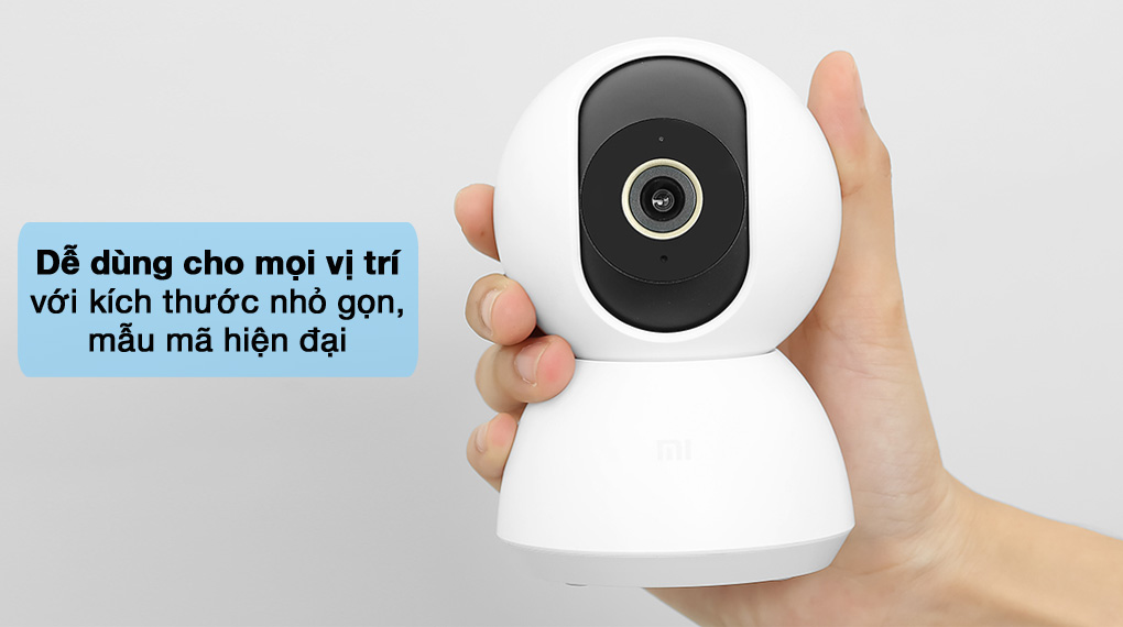 Camera IP wifi 360 độ Xiaomi Mi Home độ phân giải cao đến 2K (2304 x 1296) hỗ trợ thẻ nhớ lên đến 256gb BH: 12 tháng]