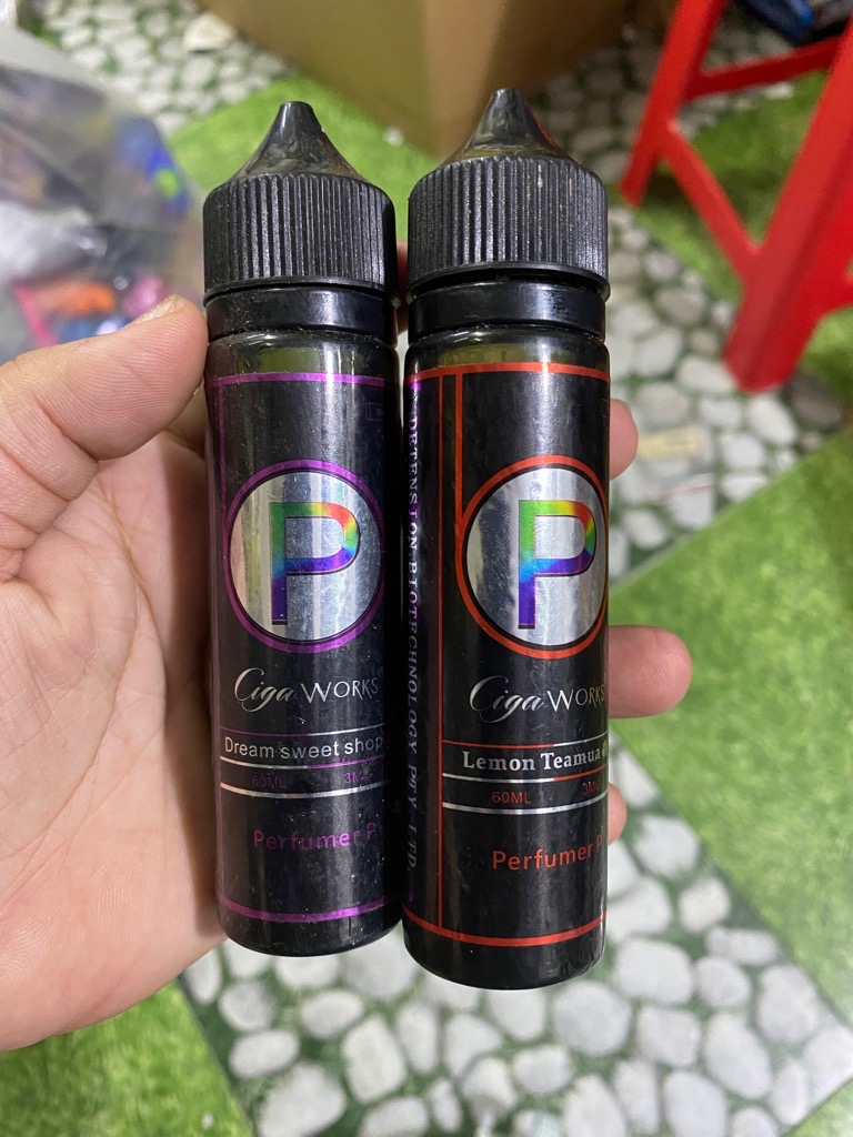 Tinh dầu vape Mỹ 60ml Ciga works Lemon Teamua / Dream sweat shop