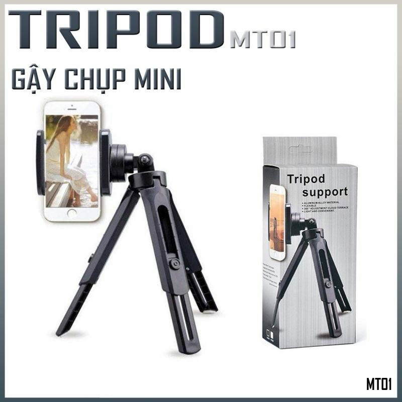 Giá đỡ kẹp điện thoại 3 chân Tripod Support MT01