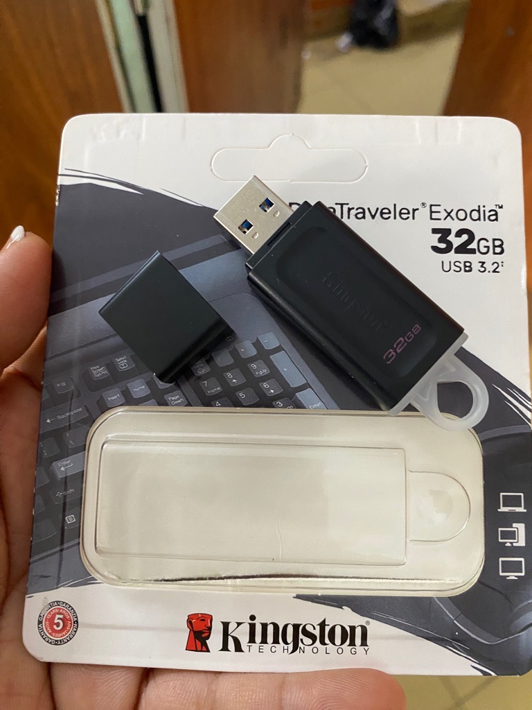 Usb 3.2 Kingston DTX nắp đậy 32Gb DataTraveler Exodia Copy [BH 1 năm]