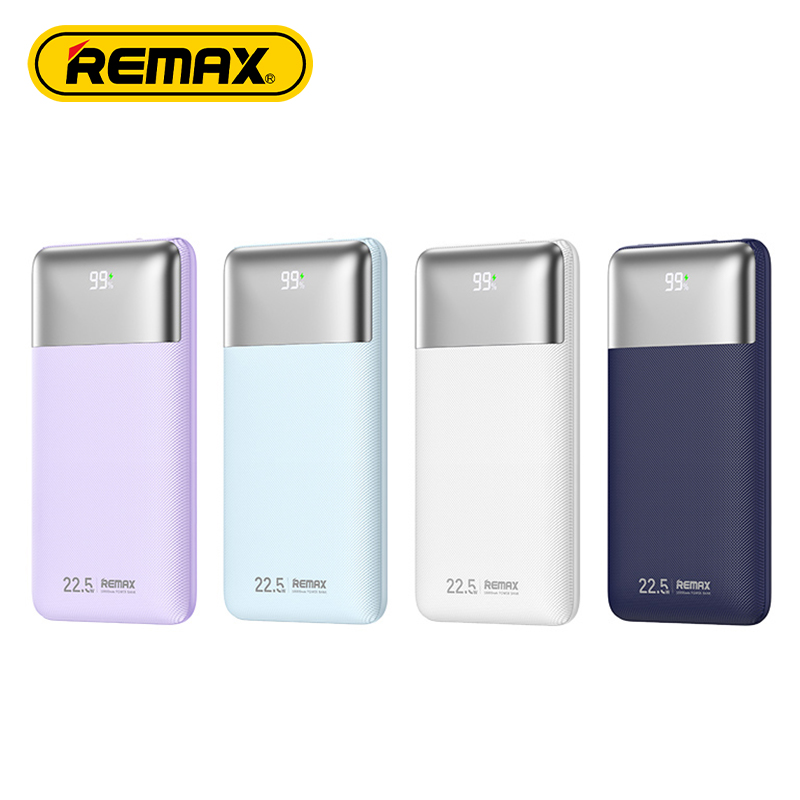 Pin sạc nhanh 22.5w Remax RPP-5 10.000mAh , sạc dự phòng PD QC3.0 CÓ MÀN HÌN LCD chính hãng [BH 1 năm]