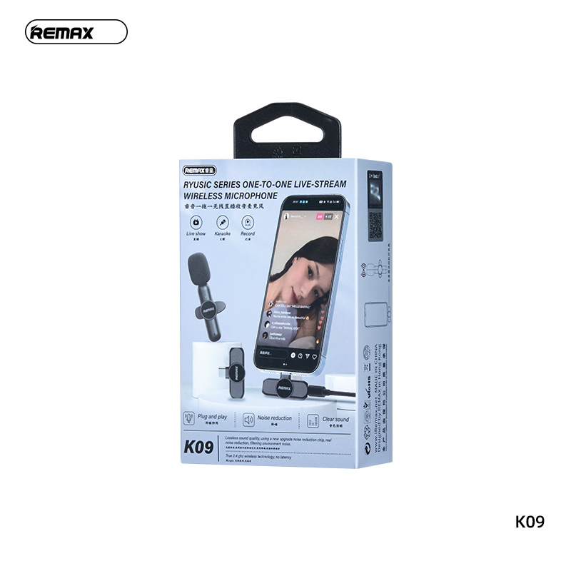 Micro livestream Remax K09 cho iphone Lightning chính hãng [BH: 1 Năm]