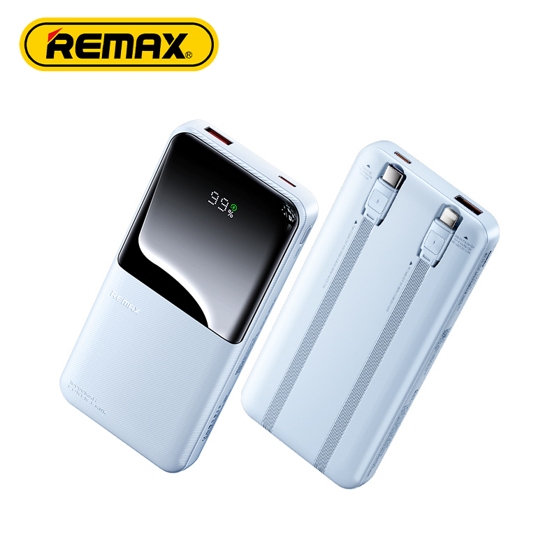 Pin sạc nhanh 22.5w REMAX RPP-679 10.000mAh dự phòng PD QC3.0 kèm cáp liền pin chính hãng [BH 1 năm]