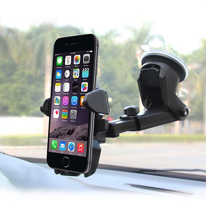 Giá đỡ điện thoại trên xe hơi ô tô loại 1 HỘP ONE-TOUCH CAR MOUNT Long Neck LM-703 / BL203