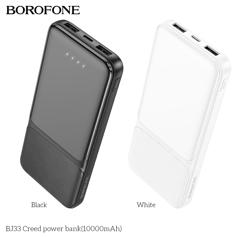 Pin sạc dự phòng Borofone BJ33 10.000mAh chính hãng [BH 1 Năm]