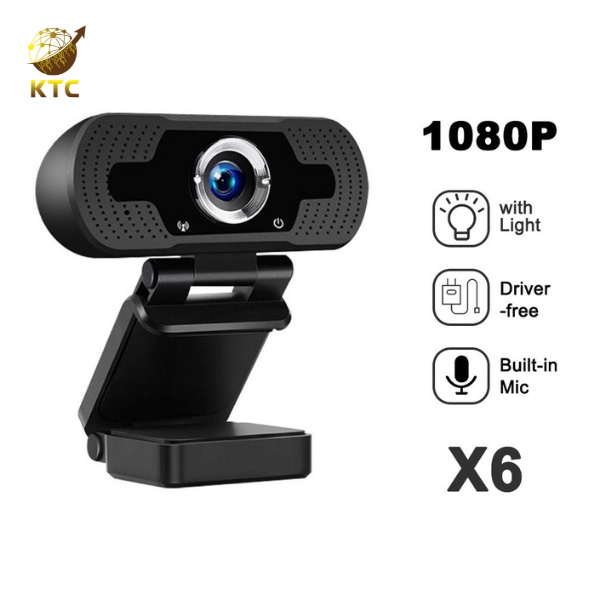 Webcam W10 / X6 full HD 1080P [BH 1 tháng]