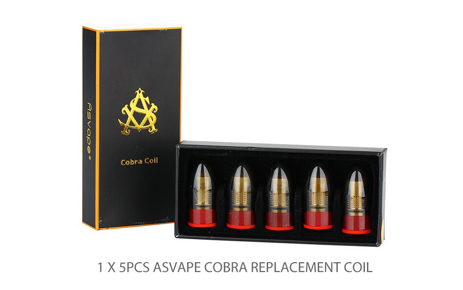 Coil vape occ cobra chính hãng (giá bán là 1 coil 55k, hộp nguyên seal 5 coil)